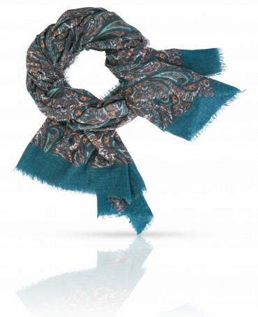 Палантин Унисекс W70.TW4-SK84/TURQU